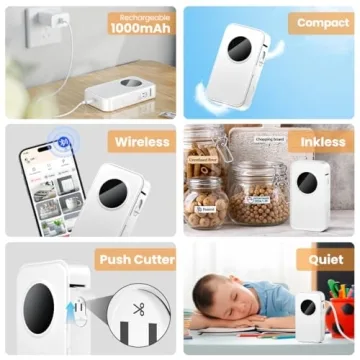 Phomemo D35 Bluetooth Label Maker | Compact & Stylish