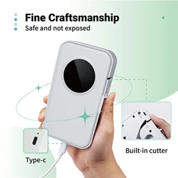 Phomemo D35 Bluetooth Label Maker | Compact & Stylish