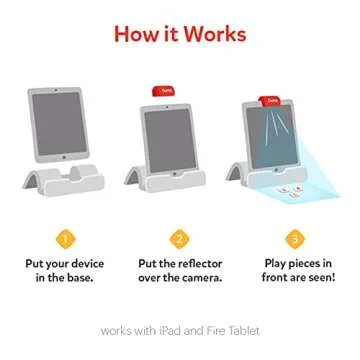 Osmo - Math Wizard and The Fantastic Food Truck Co. Games iPad & Fire Tablet -Ages 6-8/Grades 1-2 -Learn Geometry-Curriculum-Inspired-STEM Toy Gifts for Kids, Boy & Girl-Ages 6 7 8 Base Required