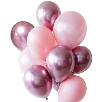 Light Pink and Mauve Balloons Set for All Occasions