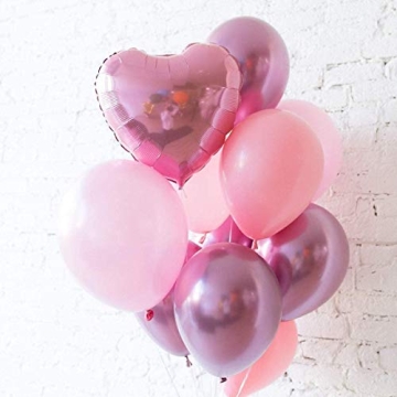 Light Pink and Mauve Balloons Set for All Occasions