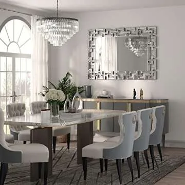 Stylish KOHROS Decorative Wall Mirror - HD Reflection