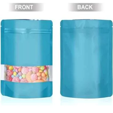 120pcs Mylar Bags for Food Storage & Packaging Solutions