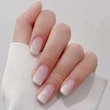 MAYCHAO 15ML Milky White Gel Nail Polish 1Pc Translucent Sheer White Gel Polish Soak Off UV LED Transparent Creamy White Nail Polish Nail Art Starter Manicure Salon DIY at Home, 0.5 OZ