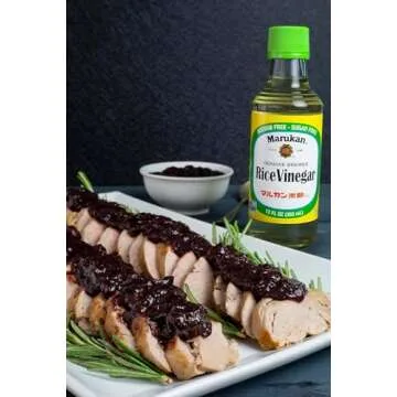 Marukan Genuine Brewed Rice Vinegar, 12 Ounce Glass Bottle (Pack of 1)