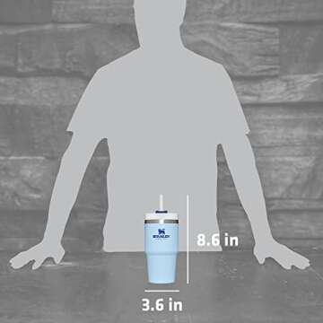 STANLEY Adventure Quencher Travel Tumbler 20oz Cornflower