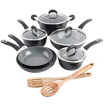 Kenmore Arlington Healthy Nonstick Ceramic Coated Induction Cookware Set
