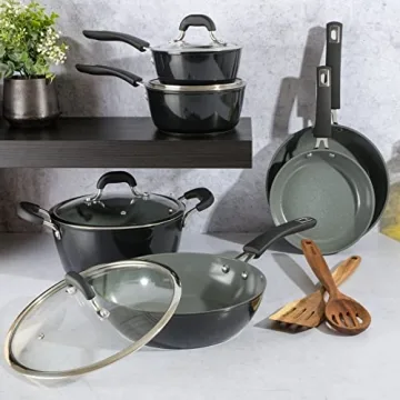Kenmore Arlington Nonstick Ceramic Coated Cookware Set