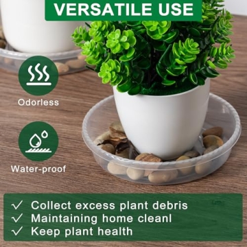 Durable Hoewina Plant Saucer 6 Pack 12 Inch