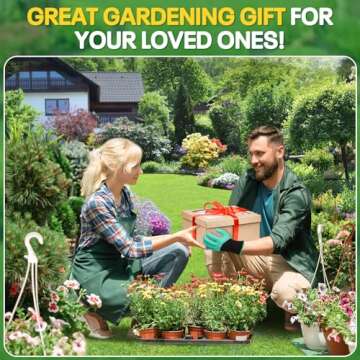 EAONE Garden Kneeler and Seat, Foldable Garden Bench Stool with Soft Kneeling Pad, Gardening Hand Tools and Gloves, and Tools Pouches, Gardening Gifts for Men and Women, Protecting Knees & Back