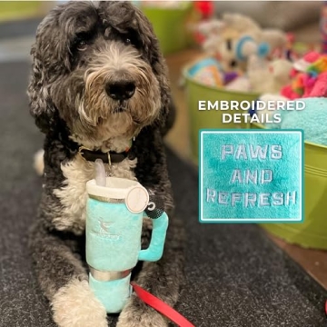 Haute Diggity Dog Snuggly Cup Plush Toy for Dogs