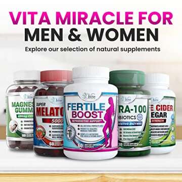 Fertility Supplements for Women PCOS Myo-Inositol Capsules