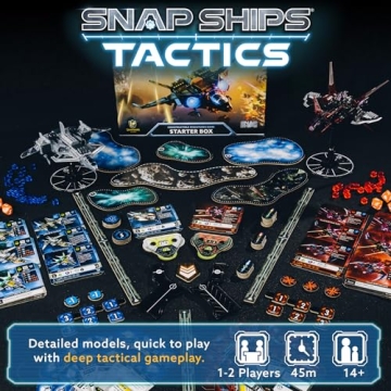 Snap Ships Tactics - Customizable Space Battle Game Starter Box