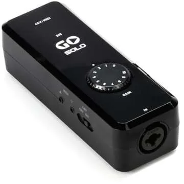 TC-Helicon GO SOLO Audio/MIDI Interface for Mobile Recording