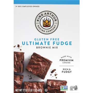 King Arthur Gluten Free Brownie Mix - Decadent Treats for All