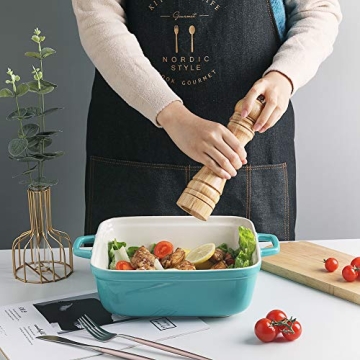 Ceramic Casserole Dish with Lid for Kitchen Enthusiasts