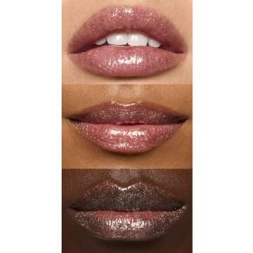 e.l.f. Glow Reviver Lip Oil, Nourishing and Hydrating with High-Shine Glimmer Finish & Sheer Wash Of Color, Minty Scent, Non-Sticky, Vegan & Cruelty-free, Citrine Gleam