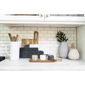 Bloomingville AH0143 Pinch Pot Set Grey Tray for Kitchen