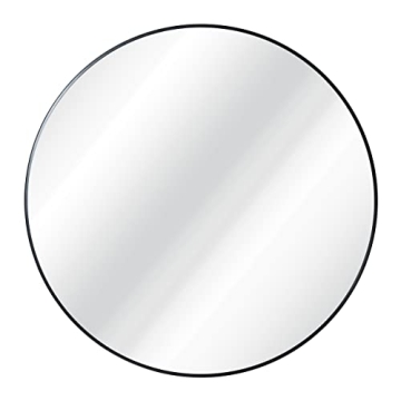 Stylish HBCY Creations 36" Round Wall Mirror for Home