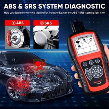 Autel AL619 OBD2 Diagnostic Scan Tool for Cars