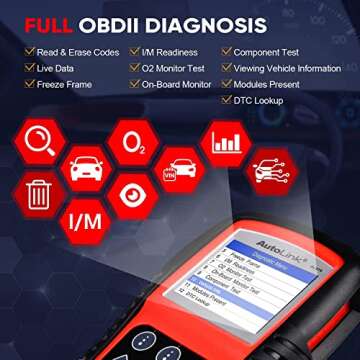 Autel AL619 OBD2 Diagnostic Scan Tool for Cars