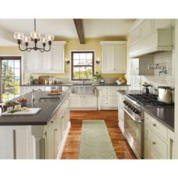 Moen Weymouth High Arc Kitchen Faucet in Polished Nickel