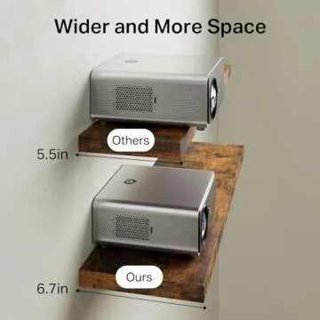 BAYKA Floating Shelves, 22.5" Wall Mounted Wood Shelves for Bathroom, Bedroom, Living Room, Kitchen, Hanging Shelf for Books/Storage/Decor with 22lbs Capacity (Rustic Brown,Set of 2)