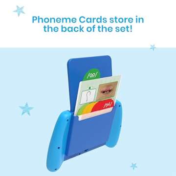 hand2mind Talking Mirror My Sounds Phoneme Set, Phonemic Awareness, Speech Therapy Materials, Phonics Manipulatives, Toddler Talking Flash Cards, Letter Sounds, Preschool Learning Activities