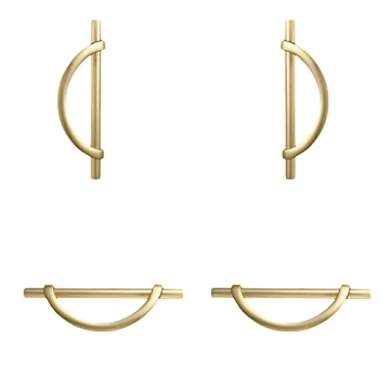 Elegant Half Moon Drawer Pulls for Stylish Home Décor