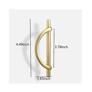 Elegant Half Moon Drawer Pulls for Stylish Home Décor