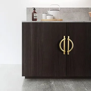 Elegant Half Moon Drawer Pulls for Stylish Home Décor