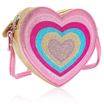 PinkSheep Heart Purse for Little Girls - Perfect Gifts