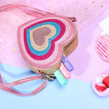PinkSheep Heart Purse for Little Girls - Perfect Gifts
