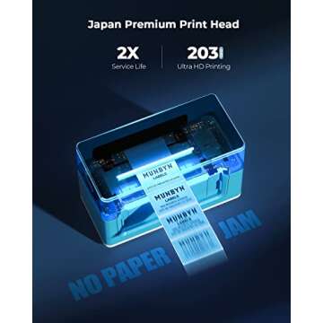 MUNBYN Shipping Label Printer RealWriter 941 for Small Business