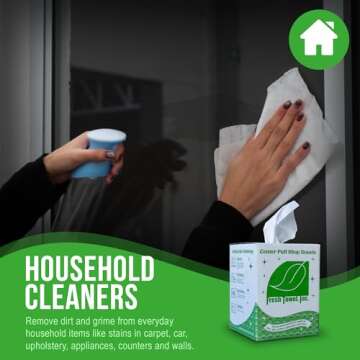 Fresh Towel Ultra Strong Disposable Shop Towels - 300 Pack