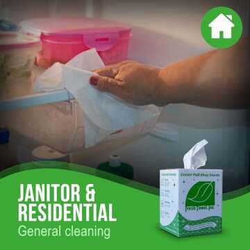 Fresh Towel Ultra Strong Disposable Shop Towels - 300 Pack