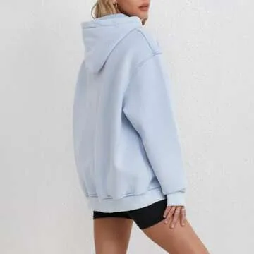 FAIABLE Plush Oversized Hoodie – Vintage Style for Men