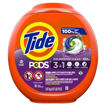 Tide PODS Laundry Detergent Pods - Spring Meadow, 81 count