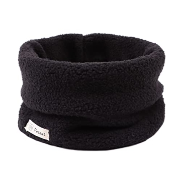 Zsedrut Fleece Warm Kids Scarf Thick Velvet Boys Girls Round Scarves Toddler Kids Winter Neck Warmer...