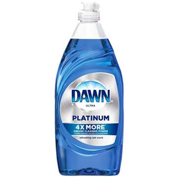 Dawn Platinum Liquid Dish Soap, Refreshing Rain Scent, 7 Fl Oz