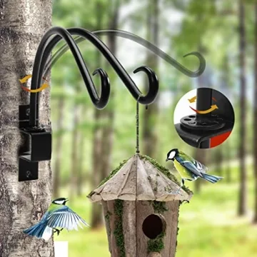 Maosen 16 Inch Swivel Plant Hangers for Garden Decor