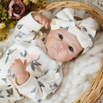 Lifelike Reborn Baby Dolls - 20Inch Soft Vinyl Realistic-Newborn Baby Dolls Poseable Real Life Baby ...