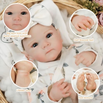 Lifelike Reborn Baby Dolls Ideal Gift for Kids