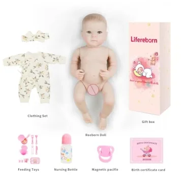 Lifelike Reborn Baby Dolls Ideal Gift for Kids