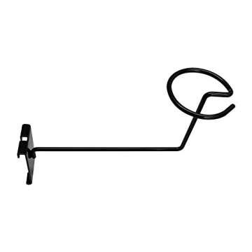 DBM IMPORTS 4 Pc Gloss Black Hat Hanger Gridwall Hooks Slat Panels Cap Rack Faceout Retail Display Wall Fixtures