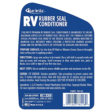 Star brite 1220.4025 76116 Premium RV Rubber Seal Conditioner - 16 oz.