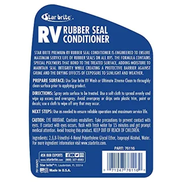 Star brite 1220.4025 76116 Premium RV Rubber Seal Conditioner - 16 oz.