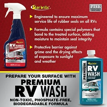 Star brite 1220.4025 76116 Premium RV Rubber Seal Conditioner - 16 oz.