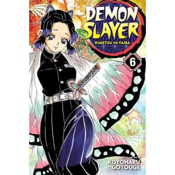Demon Slayer: Kimetsu no Yaiba, Vol. 6 - A Stunning Manga Adventure for Teens
