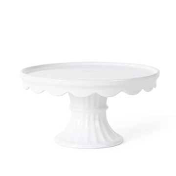 Elegant Martha Stewart 10" Stoneware Cake Stand